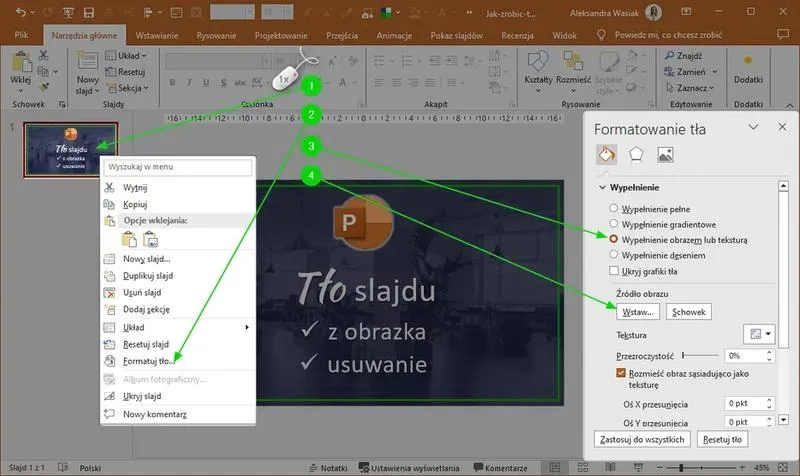 Jak stworzyć profesjonalne tło w PowerPoint: Przewodnik po prostych krokach i trikach na efektowne slajdy