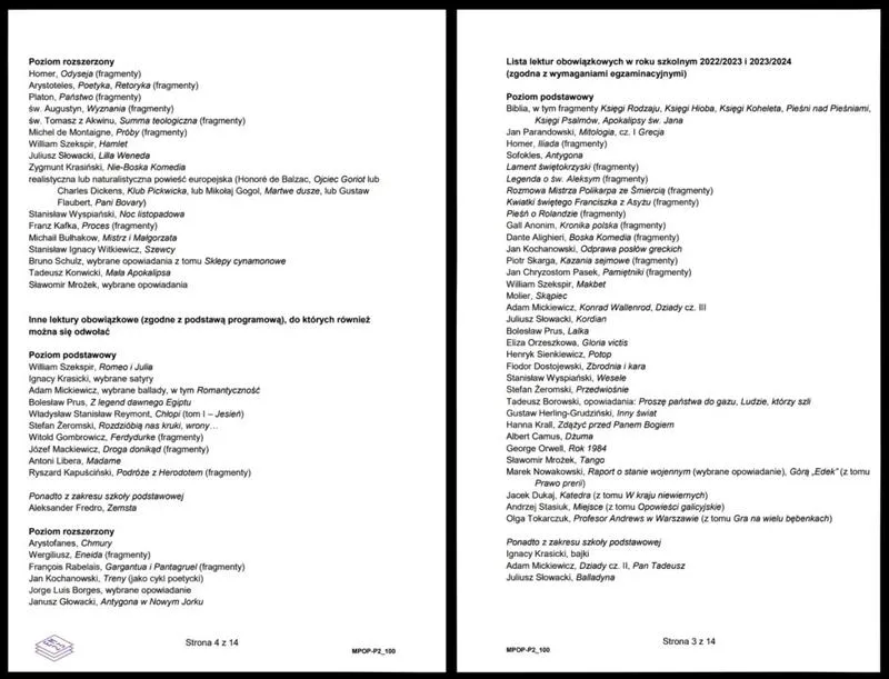 Nowe wyzwania: jakie lektury usunięto z matury i co to oznacza dla uczniów?