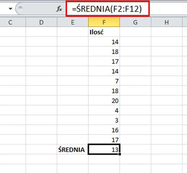 Średnia w Excelu: Odkryj Prosty Sposób Obliczeń Krok Po Kroku