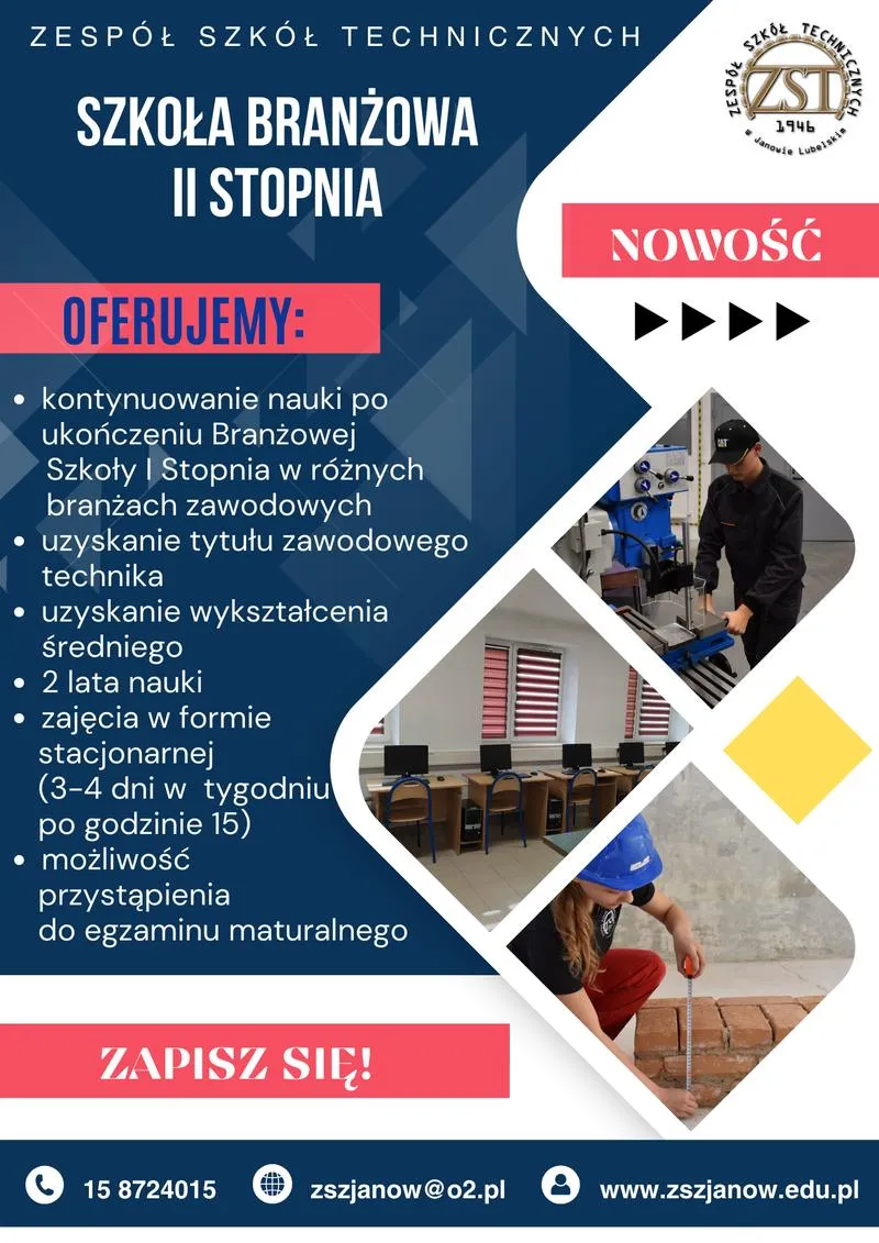 Branżowa szkoła II stopnia