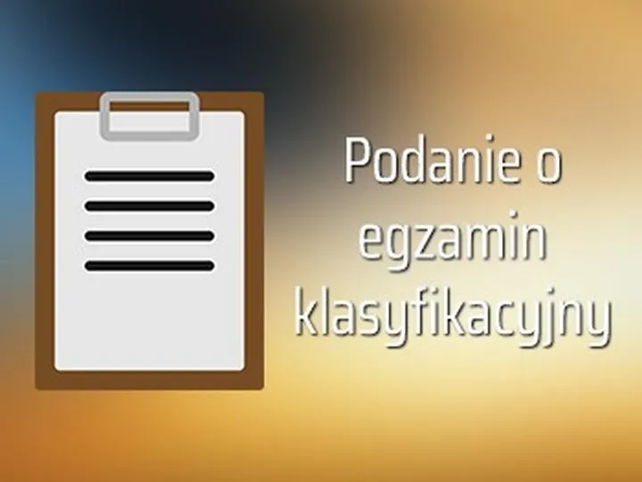 Egzamin klasyfikacyjny w edukacji domowej
