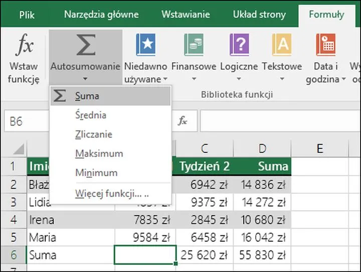 Kalkulator podatku dochodowego w Excelu