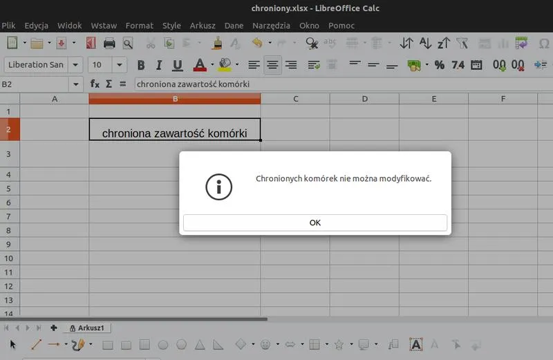 Ochrona danych w Excelu