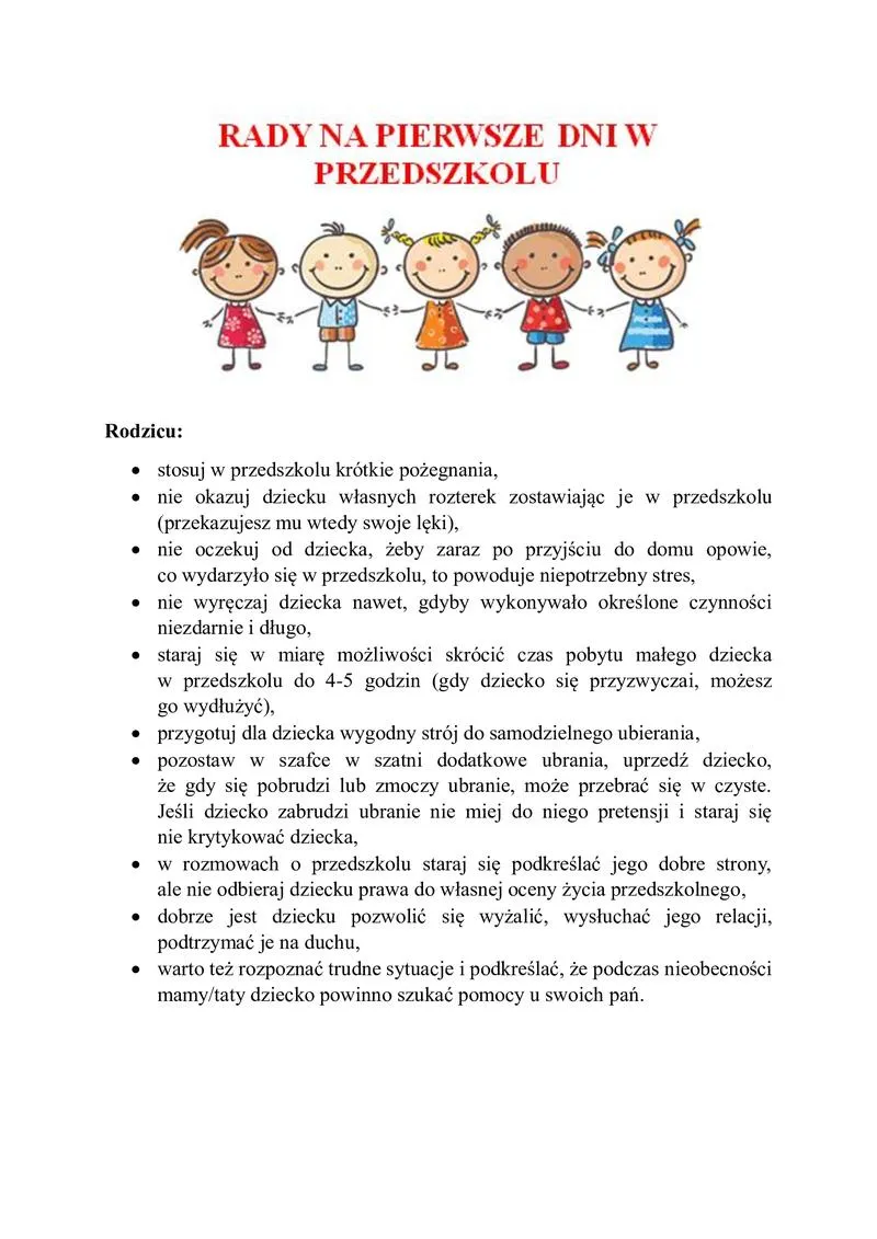 Samodzielność malucha