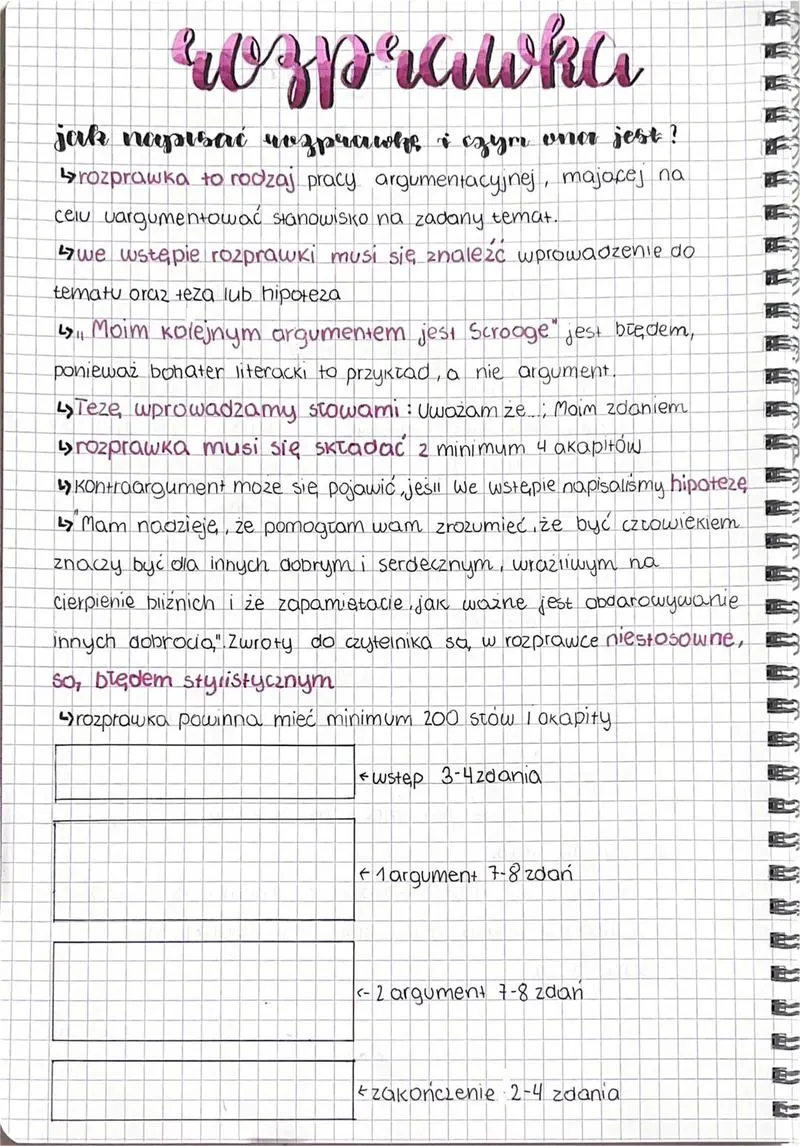 Wstęp do rozprawki maturalnej