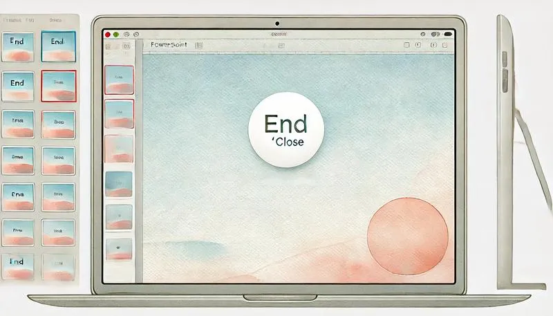 Zakończenie prezentacji PowerPoint